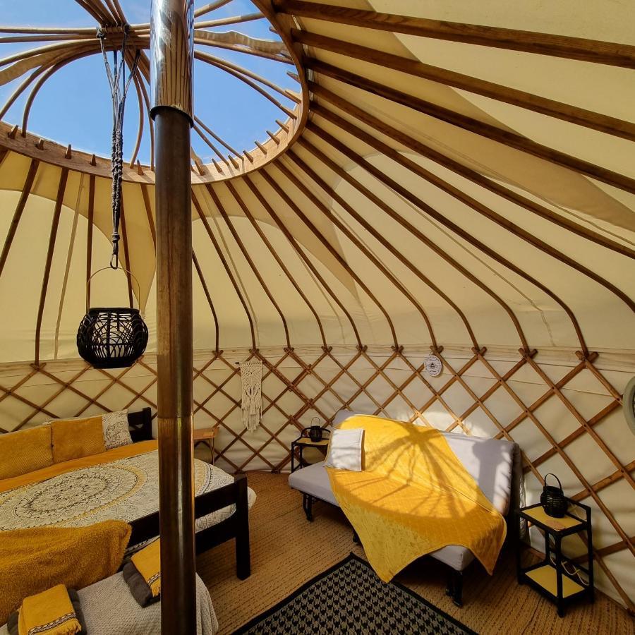 Hotel Bronfelen Yurt Cynghordy Exterior foto
